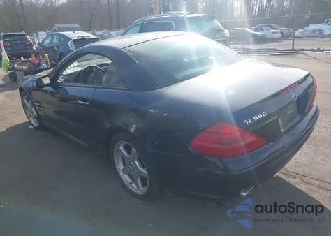 2003 Mercedes-Benz Sl 500 из США, поврежденный, VIN WDBSK75F83F058401